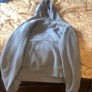 Gray Nike Athletic Hoodie